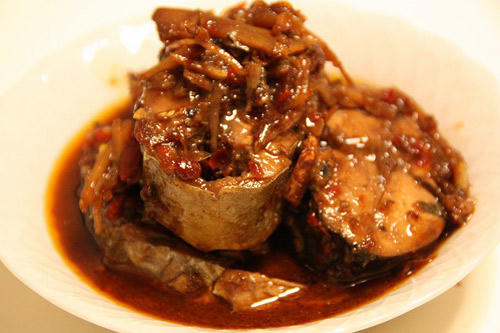 Kết quả hình ảnh cho Cá nục kho riềng