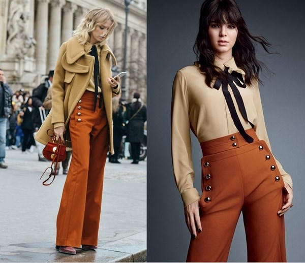 Kết quả hình ảnh cho quần cạp cao sao Châu Âu