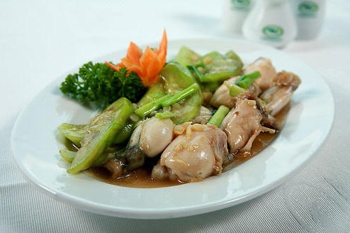 Kết quả hình ảnh cho ếch xào mướp hương