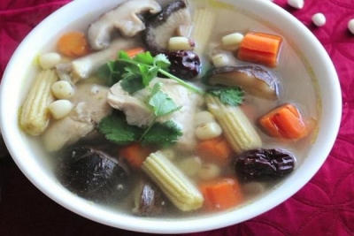 Kết quả hình ảnh cho canh nấm hạt sen