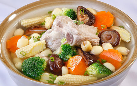 Kết quả hình ảnh cho canh nấm hạt sen