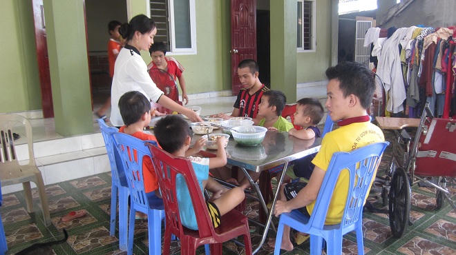 Xây cơ sở bảo trợ xã hội trả nghĩa người mù cứu sống mình