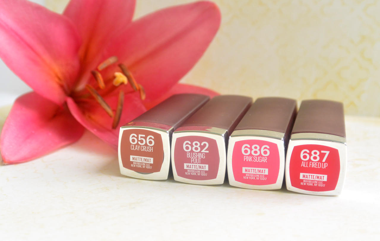 Kết quả hình ảnh cho Maybelline Color Sensational Creamy Mattes