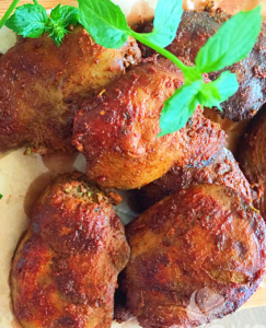 Kết quả hình ảnh cho Gan gà quay ngũ vị