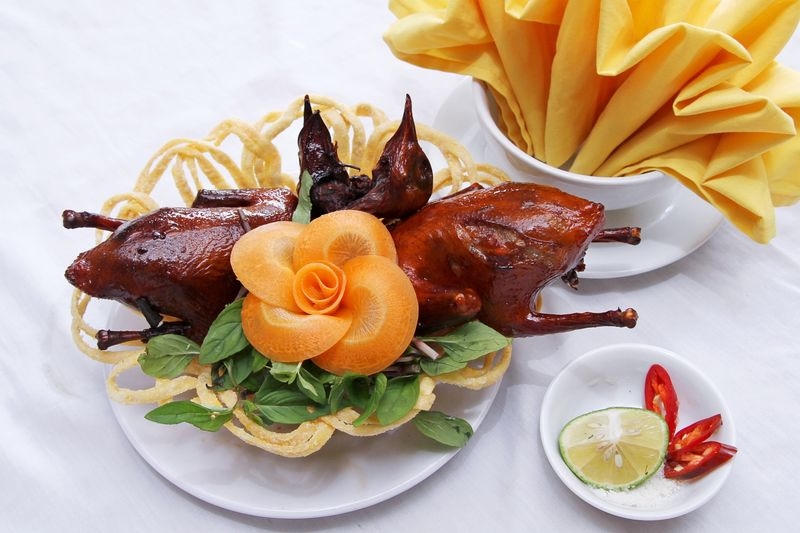 Kết quả hình ảnh cho Món chim quay