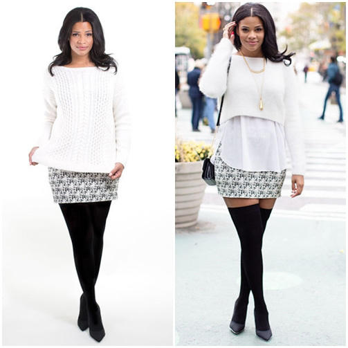 Kết quả hình ảnh cho áo len cho người béo phì