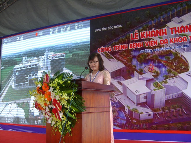 Khánh thành công trình bệnh viện đa khoa tỉnh Sóc Trăng