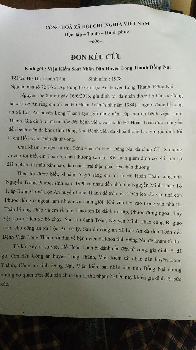 Uẩn khúc vụ “nửa đêm say xỉn lang thang” bị đánh tử vong