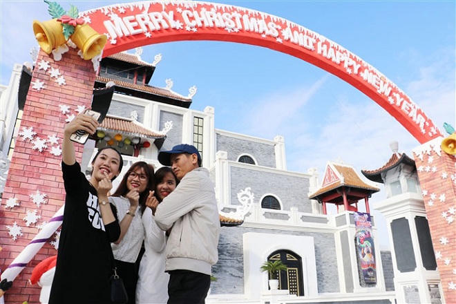 Giáng sinh rộn ràng ở Asia Park