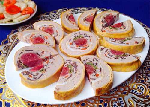 Kết quả hình ảnh cho món giò hoa ngon