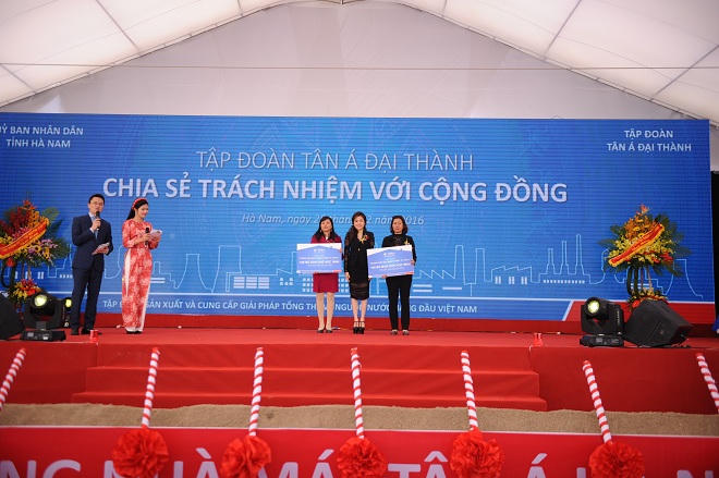 Tân Á Đại Thành khởi công nhà máy thứ 12 tại Hà Nam
