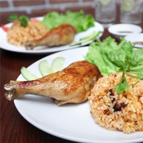 Kết quả hình ảnh cho cơm gà Rô Ti