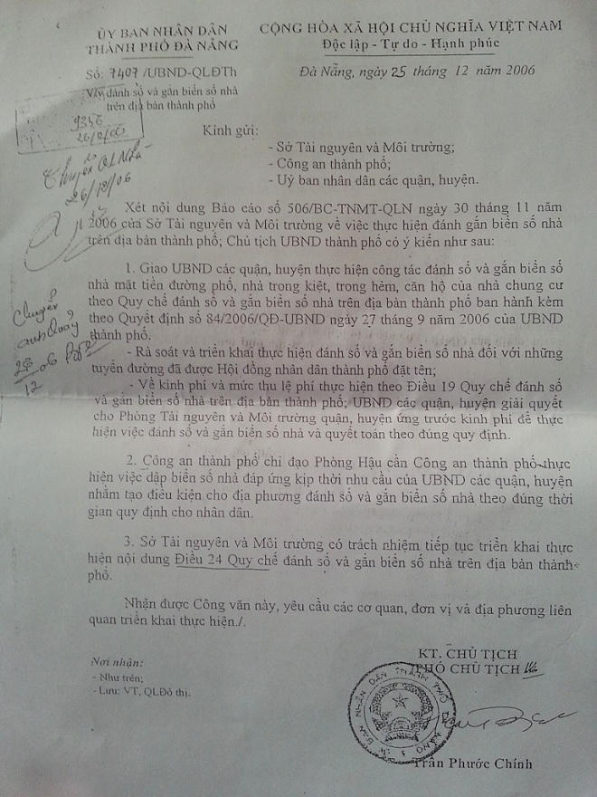 Tại sao Đà Nẵng không có số nhà 13?