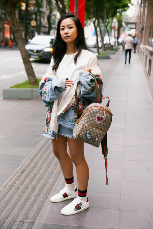 Sao Việt thời thượng với thời trang họa tiết