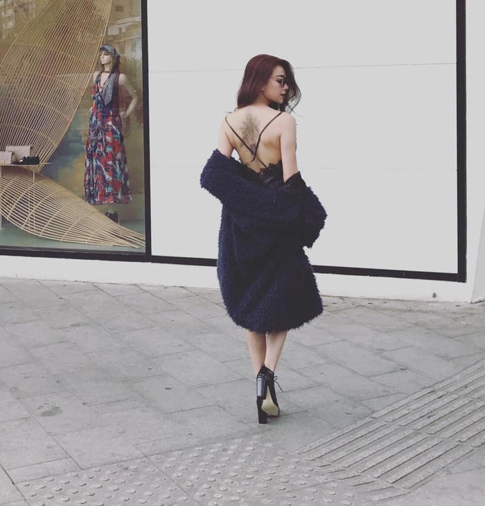 Sao Việt sang chảnh xuống phố đầu năm