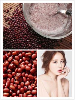 Kết quả hình ảnh cho Tắm trắng bằng bột đậu đỏ