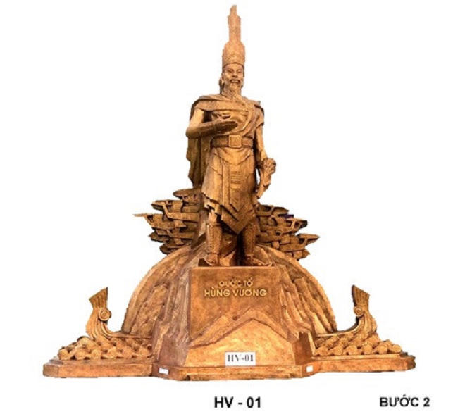 'Nóng' về vấn đề dựng tượng đài vua Hùng  