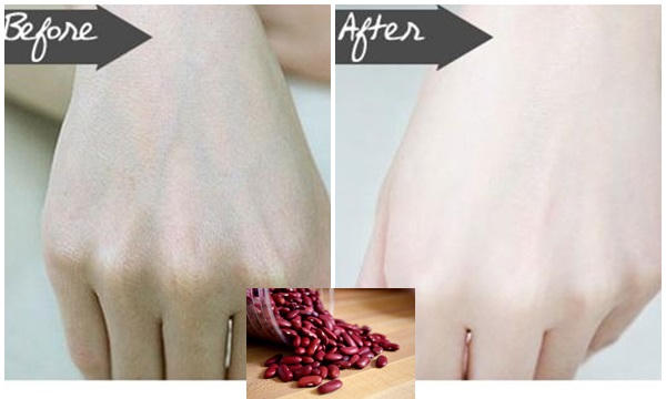 Kết quả hình ảnh cho Tắm trắng bằng bột đậu đỏ