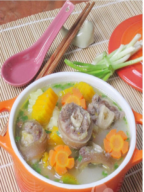 Kết quả hình ảnh cho Đuôi bò hầm rau củ