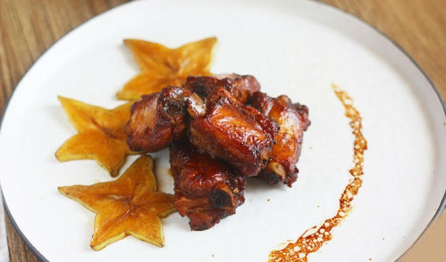 Kết quả hình ảnh cho Sườn rim khế