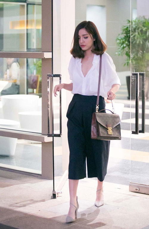 Kết quả hình ảnh cho Quần culottes