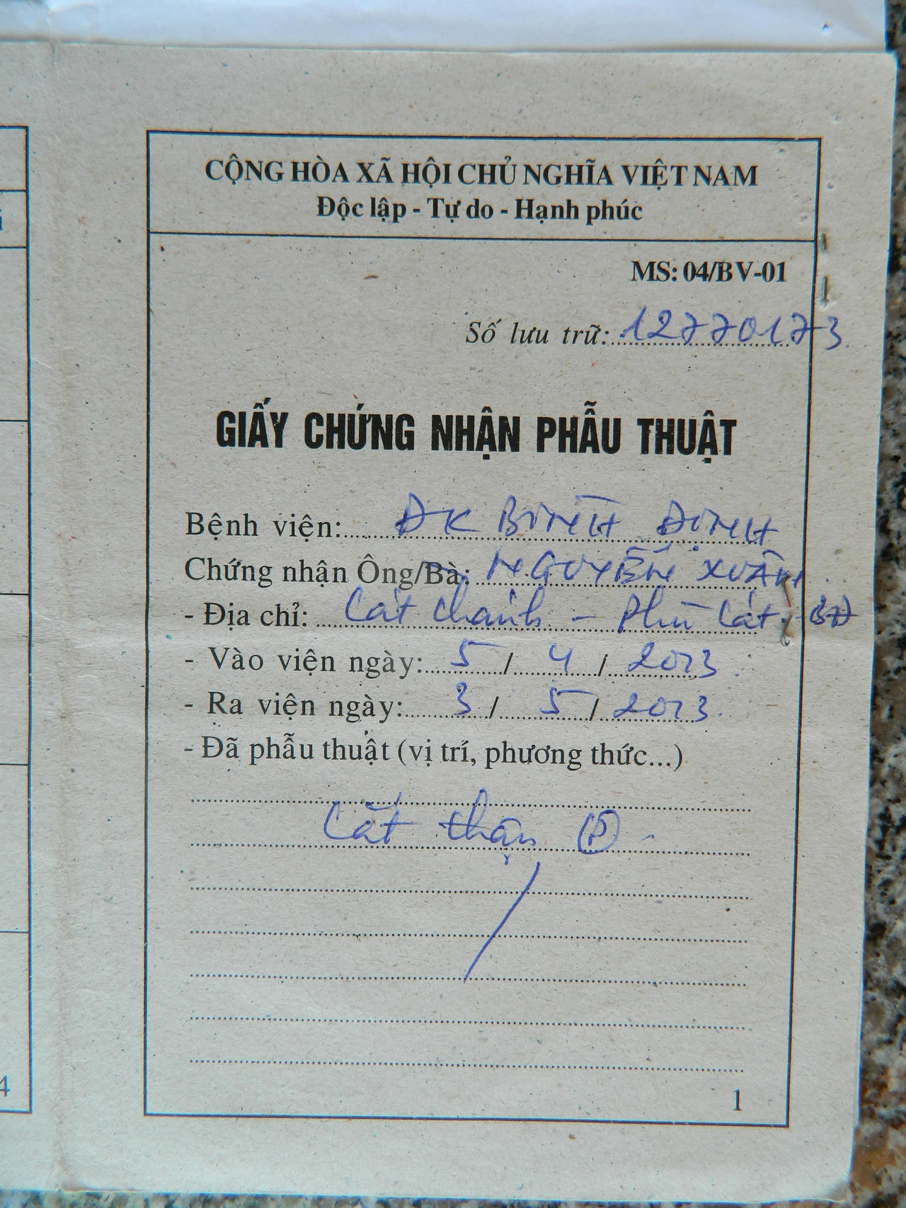 Lão nông chỉ còn một quả thận vẫn sống khỏe nhờ 4 loại cây dại