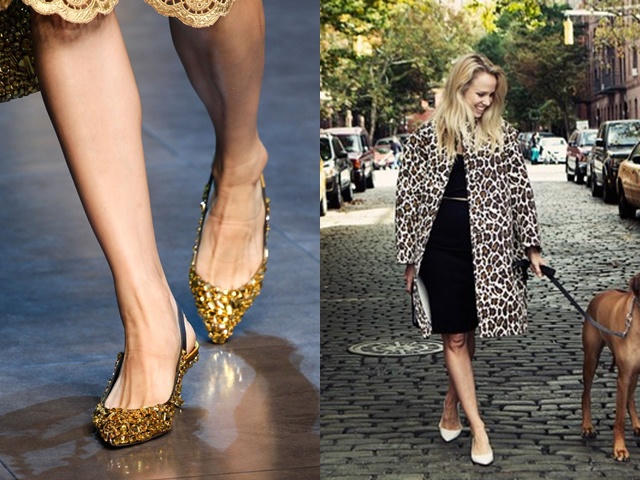 Kết quả hình ảnh cho giày bệt mũi nhọn sao Châu Âu