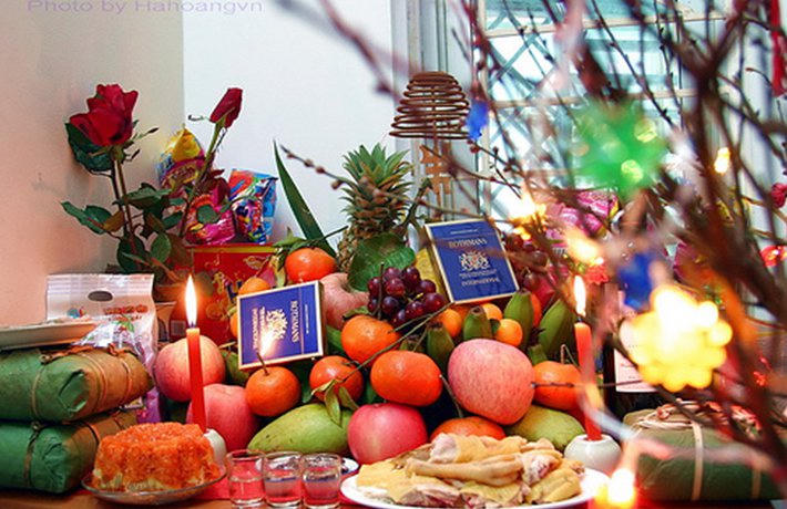 Kết quả hình ảnh cho mâm ngũ quả