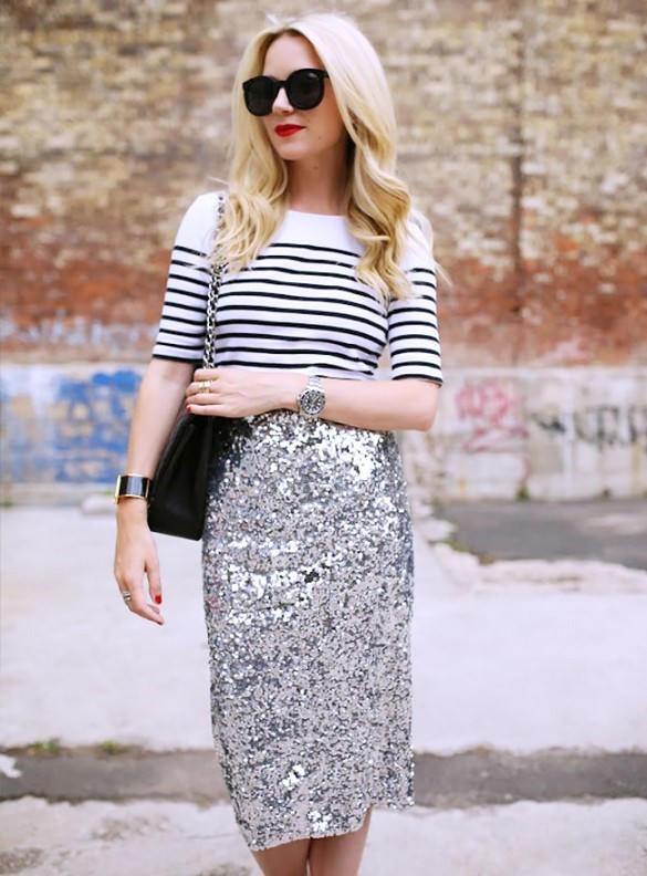 Kết quả hình ảnh cho Chân váy đẹp sequin sao Châu Âu