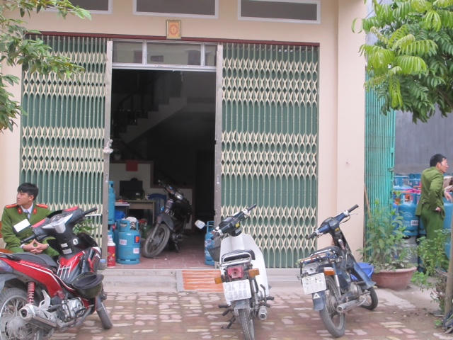 Hải Dương:  Xử lý cơ sở kinh doanh gas hoạt động trái phép giữa khu dân cư