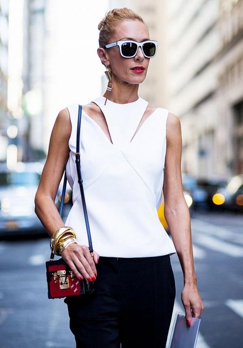 Kết quả hình ảnh cho Bông tai hình học bất đối xứng