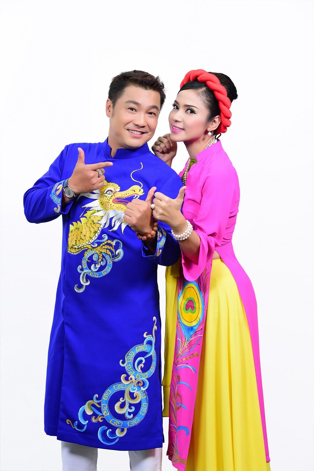 Lý Hùng - Việt Trinh làm giám khảo 'Cặp đôi hài hước'