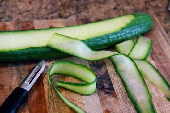 Kết quả hình ảnh cho Vỏ dưa chuột