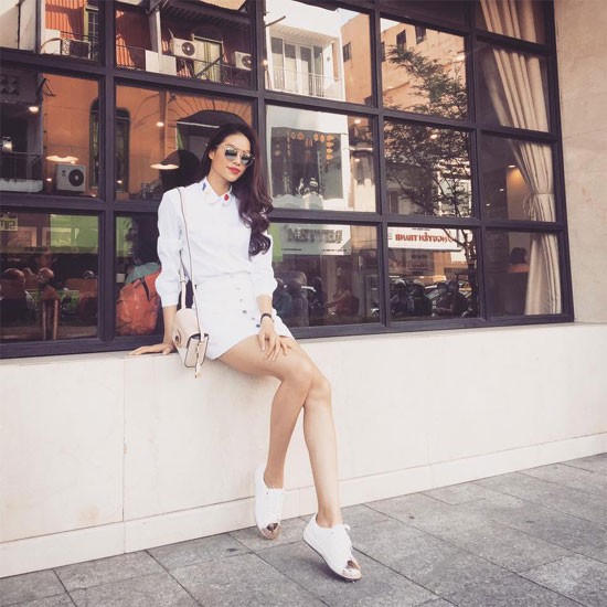 Kết quả hình ảnh cho Giày thể thao trắng sao Châu Âu