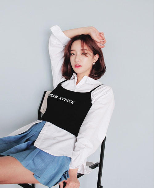 Áo sơ mi bây giờ phải mặc luộm thuộm mới là mốt!