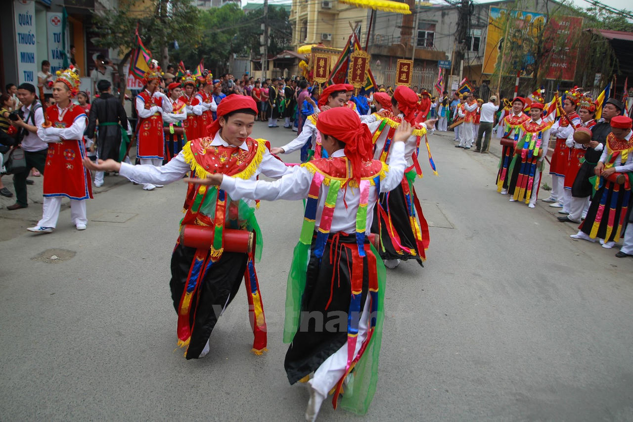 Vũ điệu độc đáo ở làng Triều Khúc