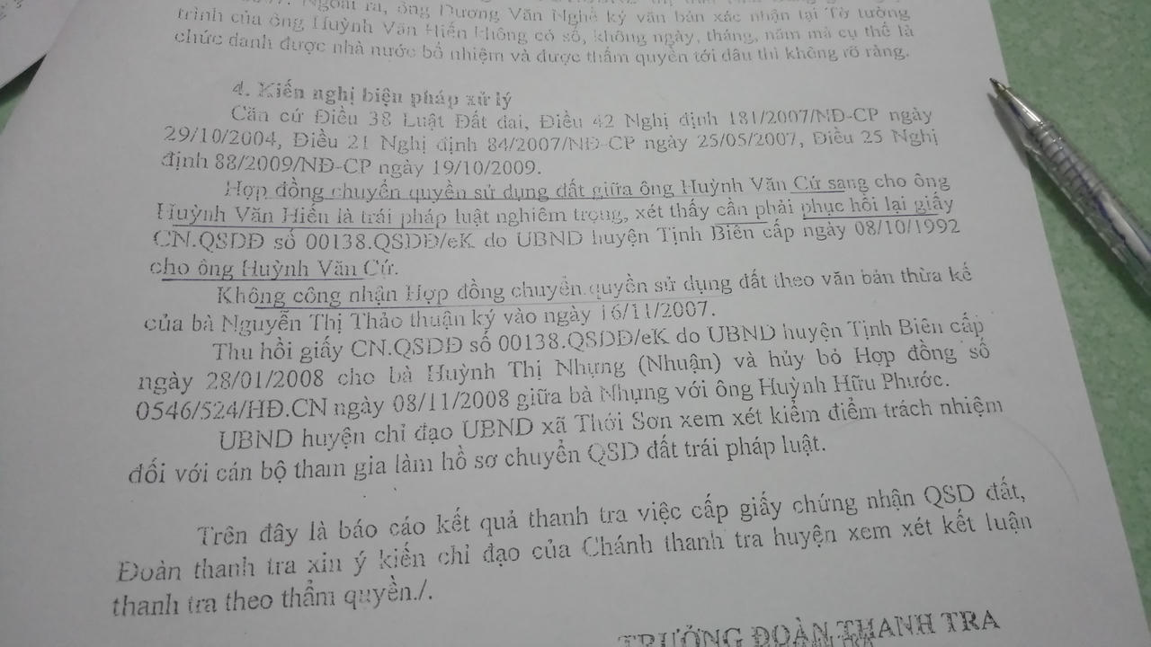An Giang: Cán bộ địa chính làm ngơ để người chết 'đội mồ' ký tên chuyển nhượng