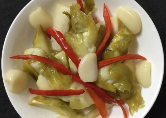 Kết quả hình ảnh cho Rau mầm đá muối chua ngọt