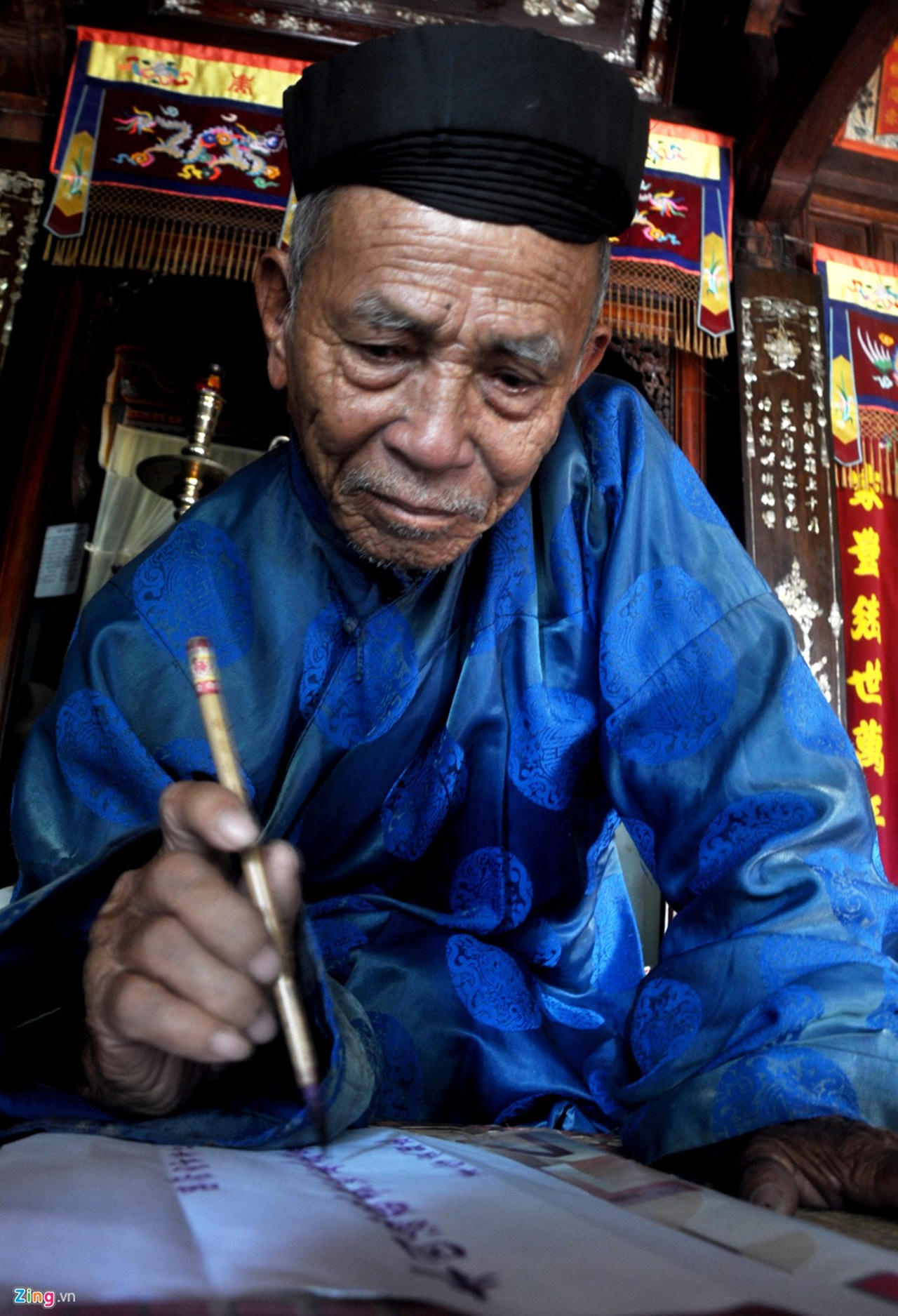 Người gác Âm linh tự đã về với các hùng binh Hoàng Sa