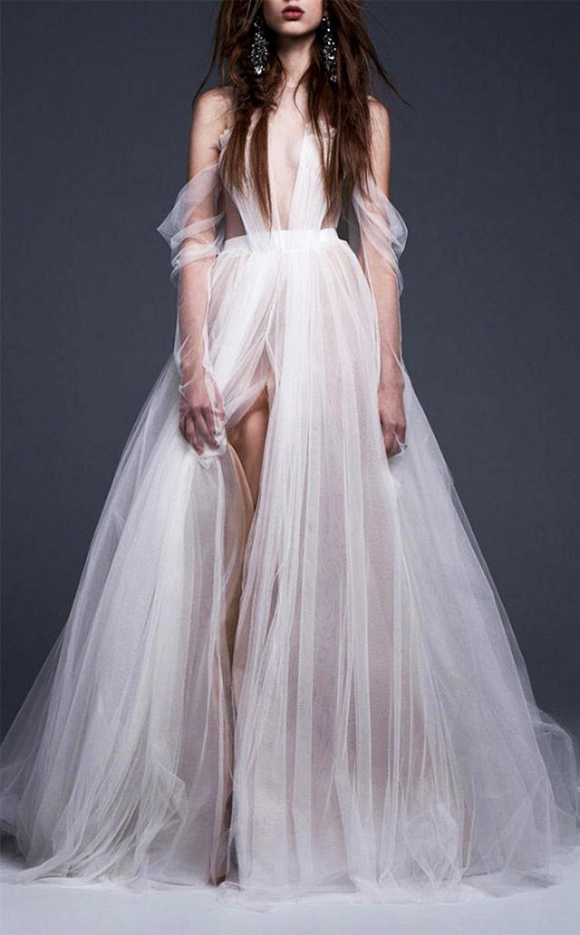 5 xu hướng váy cưới dự đoán sẽ “gây bão” trong năm 2017