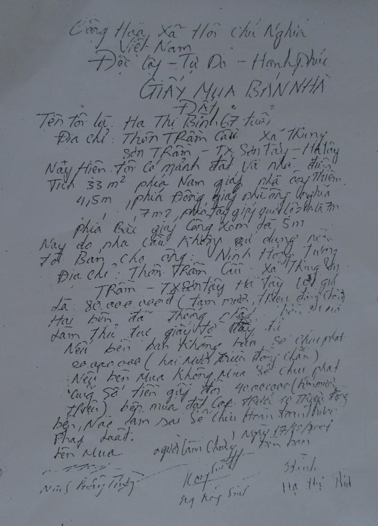 Cụ bà neo đơn tố cáo em kết nghĩa lập mưu chiếm nhà
