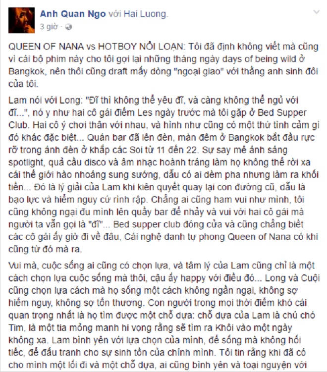 Đàm Vĩnh Hưng: 'Chữ tình trong Hot boy nổi loạn 2 khiến người xem dễ đồng cảm'