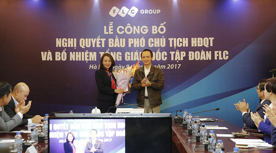FLC bầu Phó Chủ tịch HĐQT và bổ nhiệm Tổng Giám đốc mới