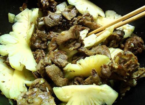 Kết quả hình ảnh cho vịt sốt dứa