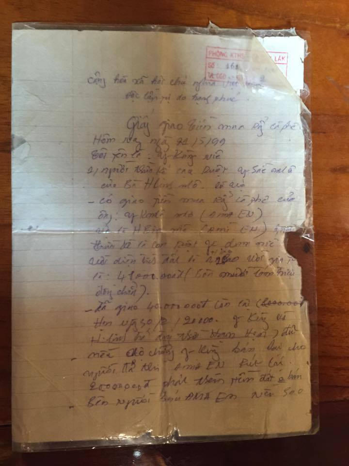 Đắk Lắk: Nghi án giả mạo chữ ký chiếm đoạt đất rẫy