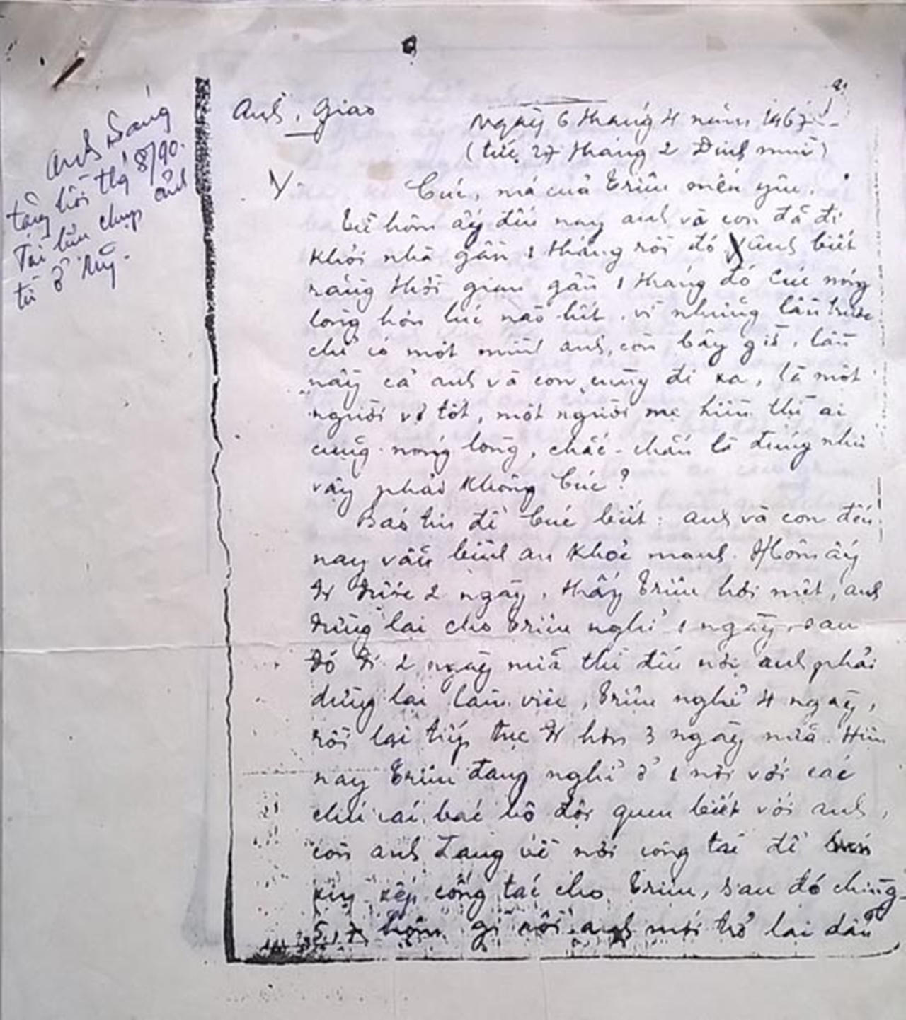 Lá thư 22 năm lưu lạc “tiết lộ” chuyện tình sắt son của vị đại tá