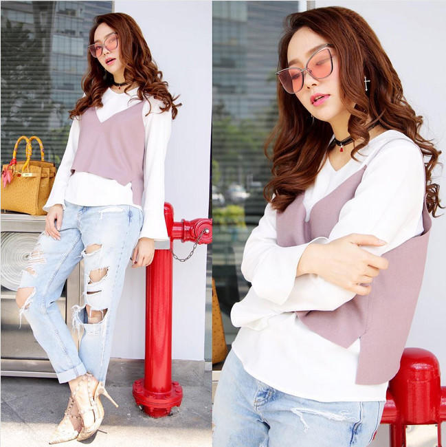 BST jeans rach giup Minh Hang an gian tuoi hinh anh 12