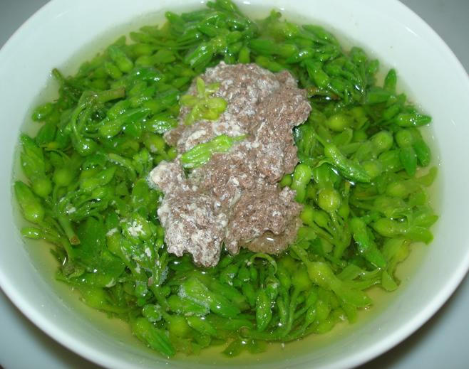 Kết quả hình ảnh cho canh thiên lý nấu cua