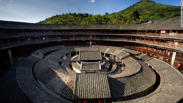 Độc đáo kiến trúc những ngôi nhà Tulou