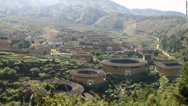 Độc đáo kiến trúc những ngôi nhà Tulou